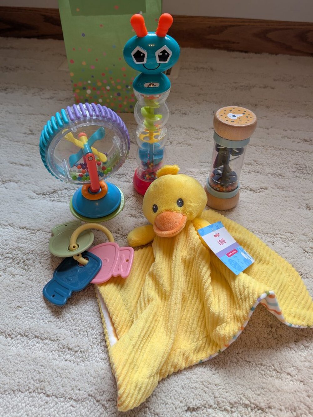 Sensory and Travel Baby Toddler Toys Bundle, 0+ months, Good to NWT condition